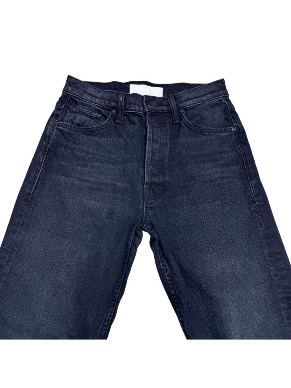 Mother Superior The Tomcat Black Jean Women's Button Fly Denim Pants Sz 27 NWOT - Picture 3 of 13
